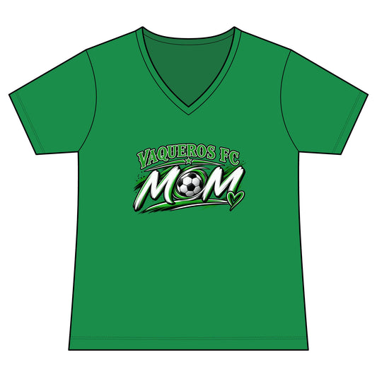 Vaqueros Mom Squad V-Neck Tee - Personalized