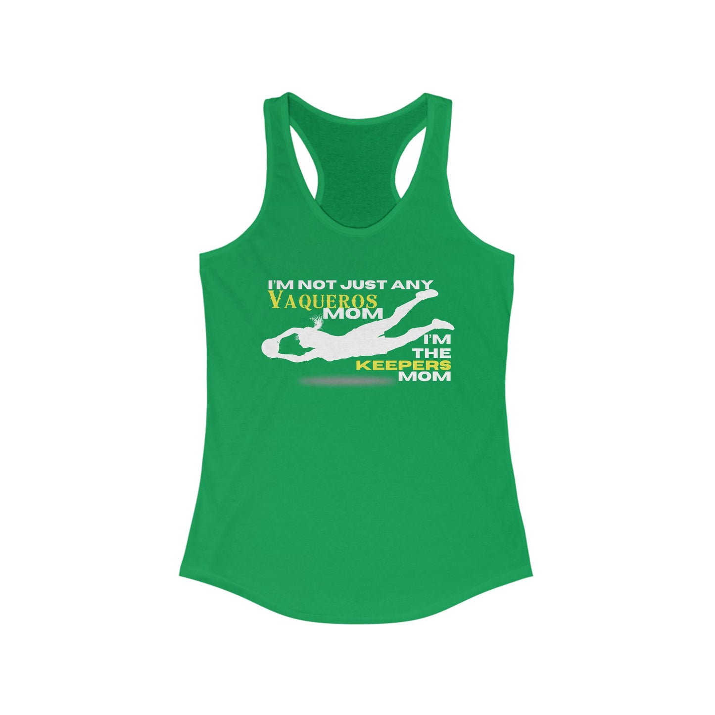 Female Goalkeeper Mom - Racerback Tank