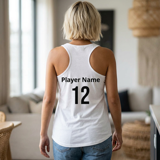 Vaqueros Classic Stripes Women's Tank-Personalized