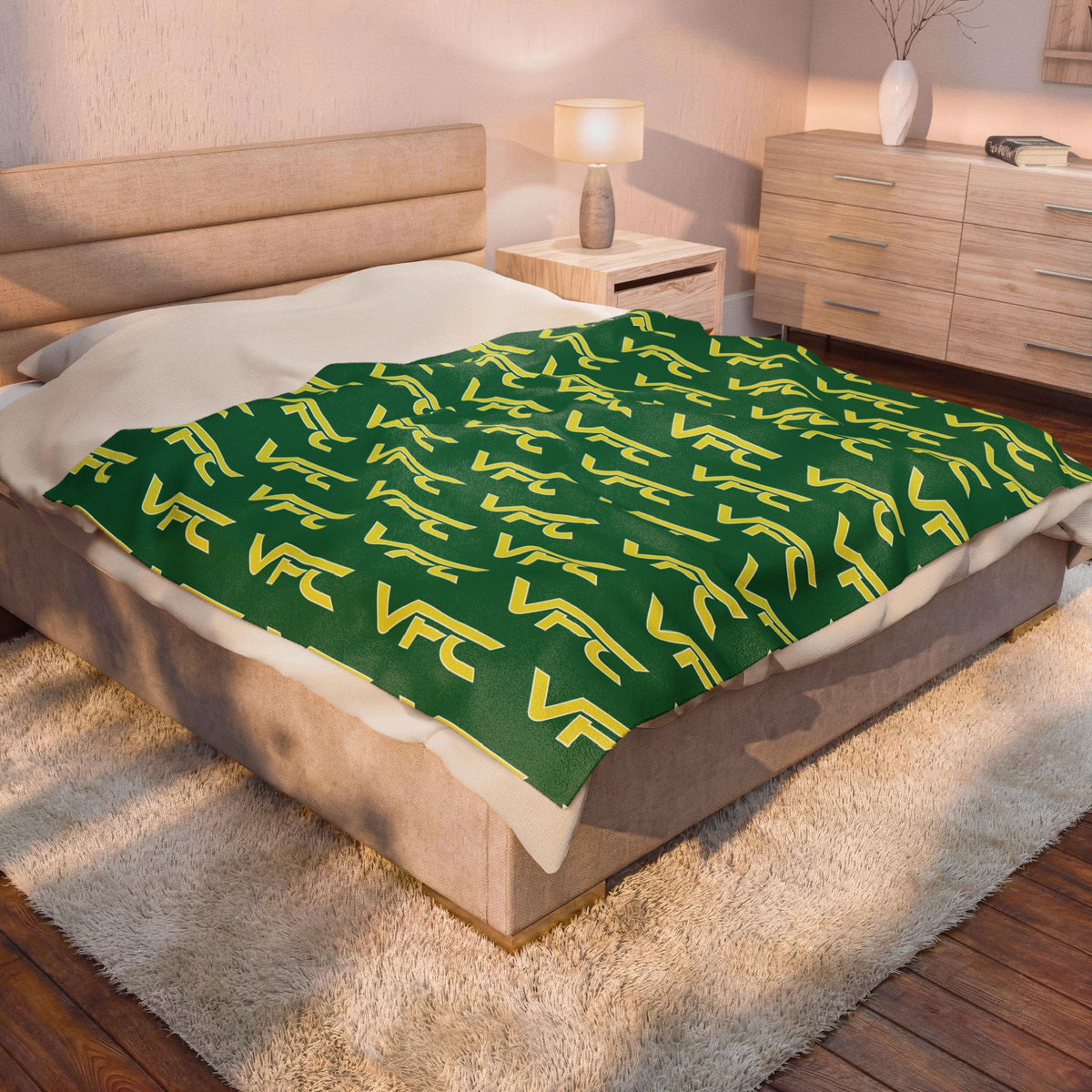 VFC Logo - Velveteen Plush Blanket