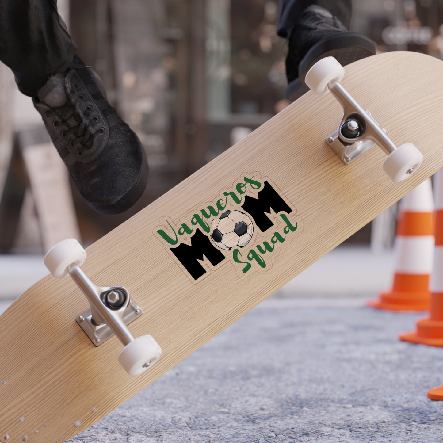 Vaqueros Mom Squad - Outdoor Stickers, Die-Cut, 1pc