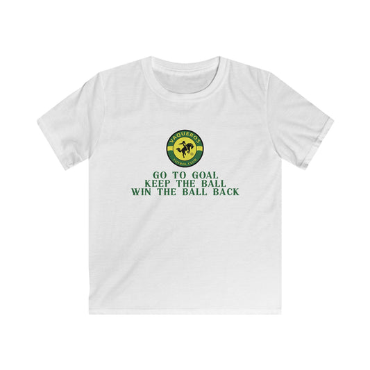 Vaqueros Three Rules - Softstyle Youth T-Shirt
