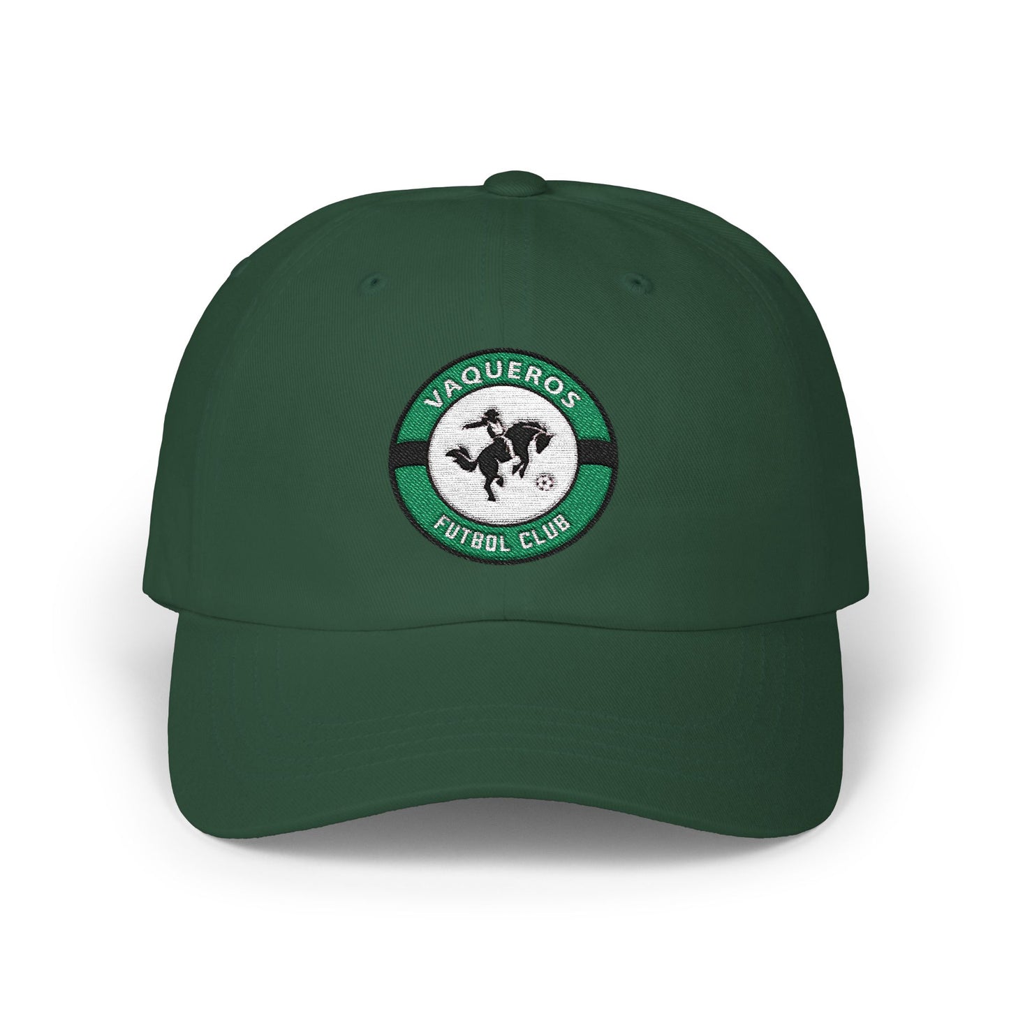 Embroidered Classic Cap - Vaqueros Logo