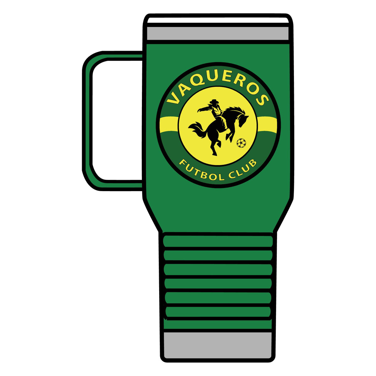 Vaqueros Logo - Travel Mug, 20oz