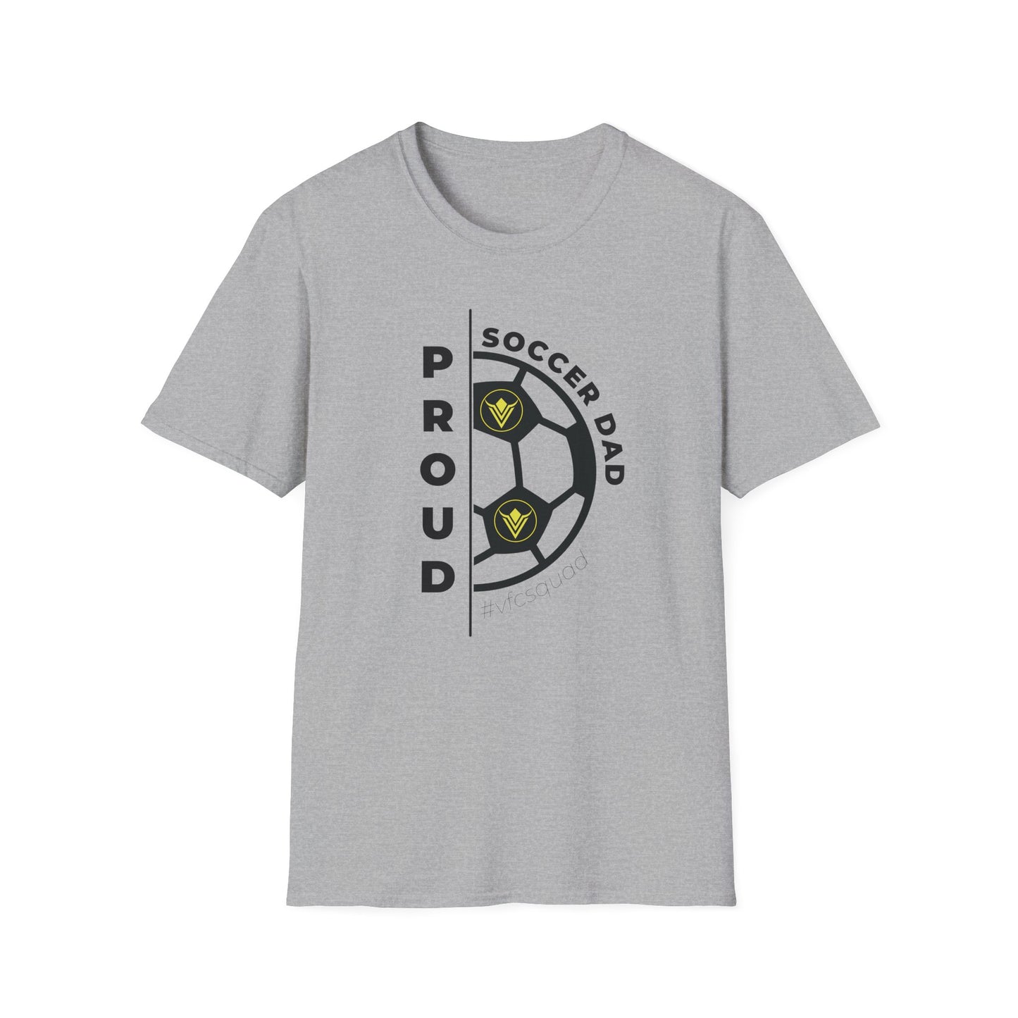 Proud Soccer Dad - Softstyle T-Shirt