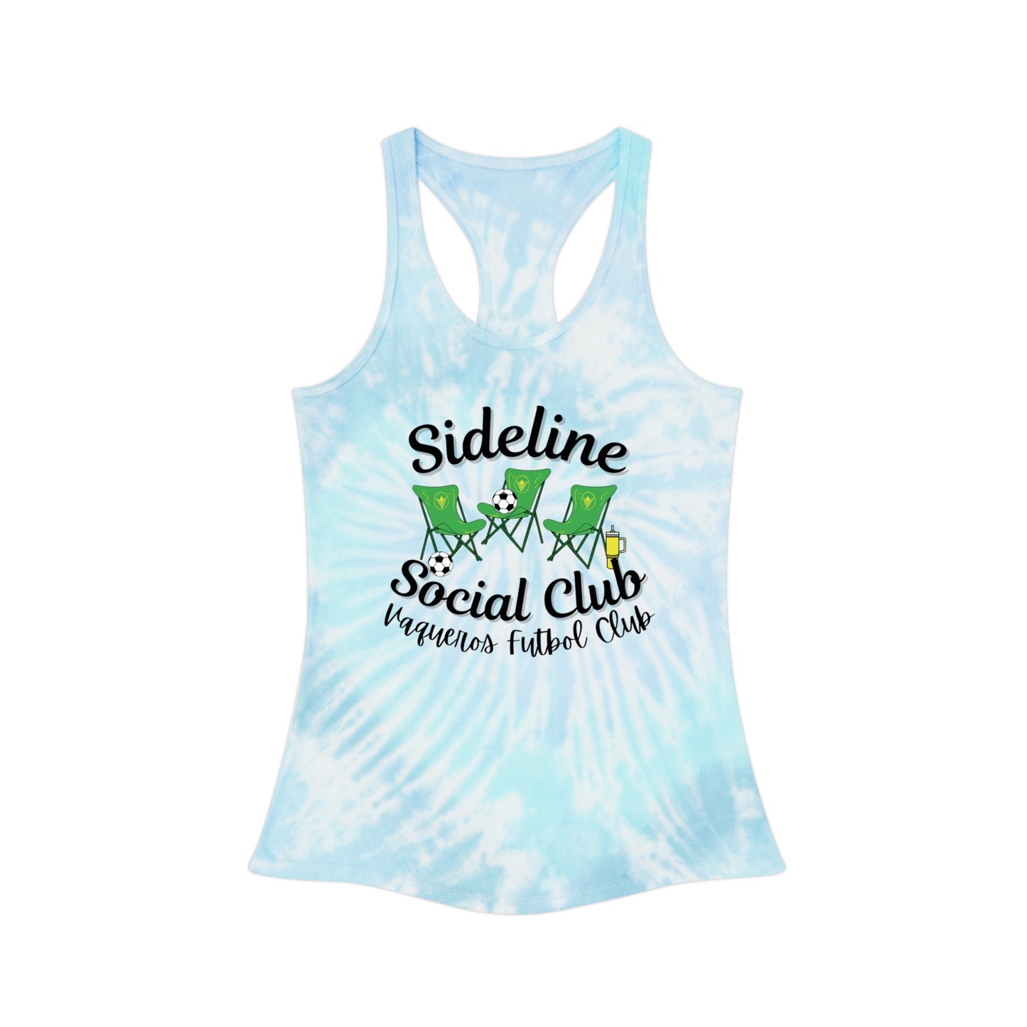 Sideline Social Club - Tie Dye Racerback Tank Top