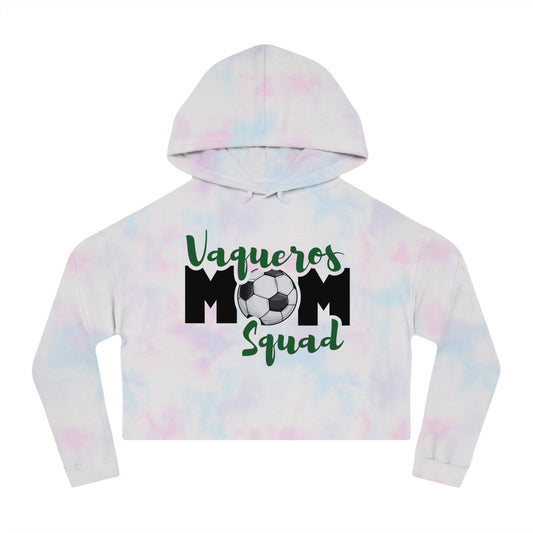 Vaqueros Mom Squad - Cropped Hooded Sweatshirt