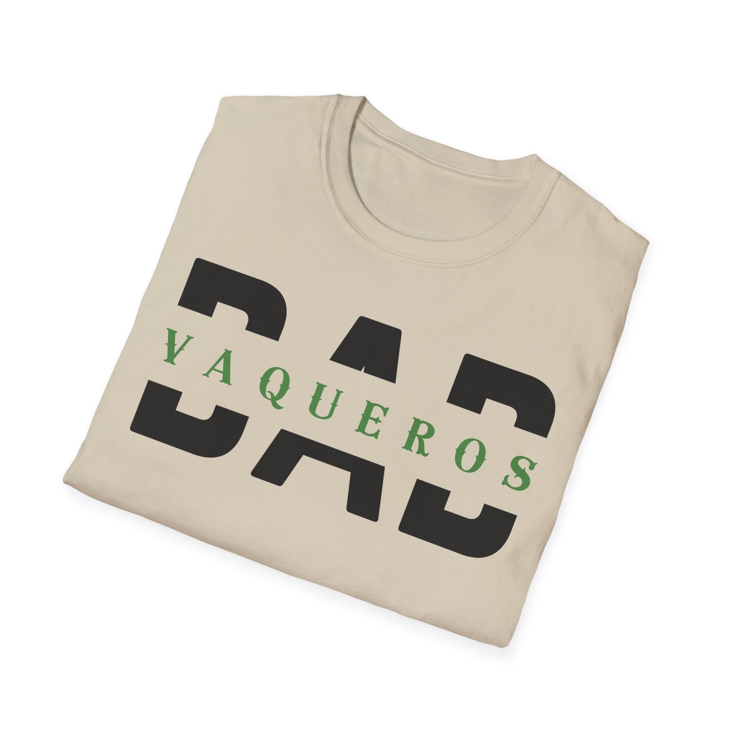 Vaqueros Dad Overlay - Softstyle T-Shirt