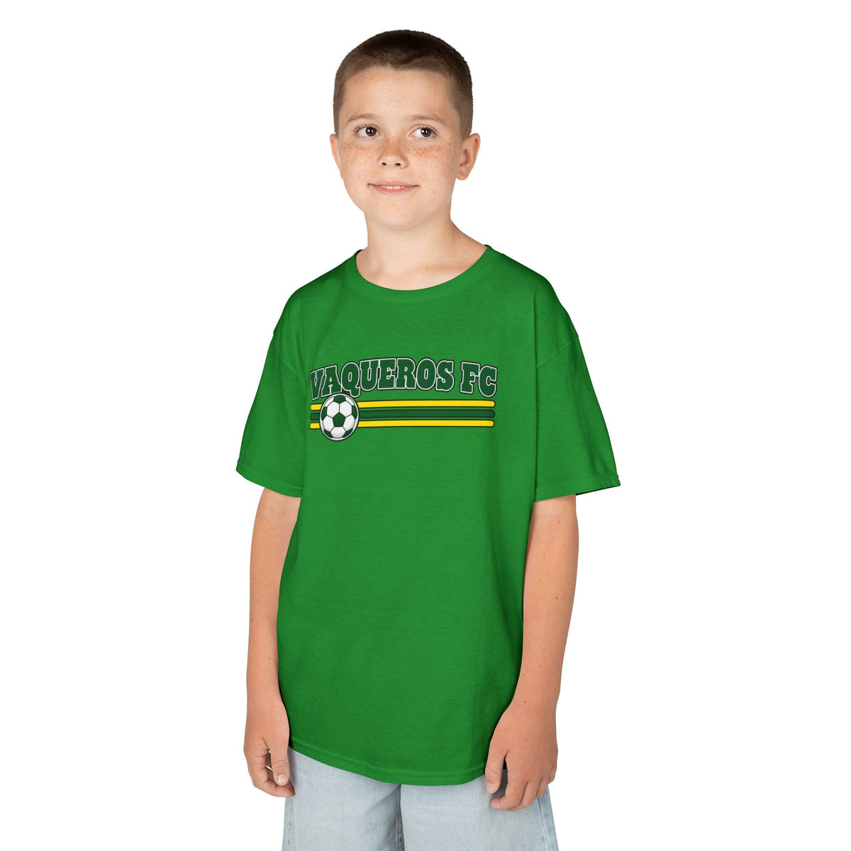 Vaqueros Classic Stripes Youth Cotton Tee