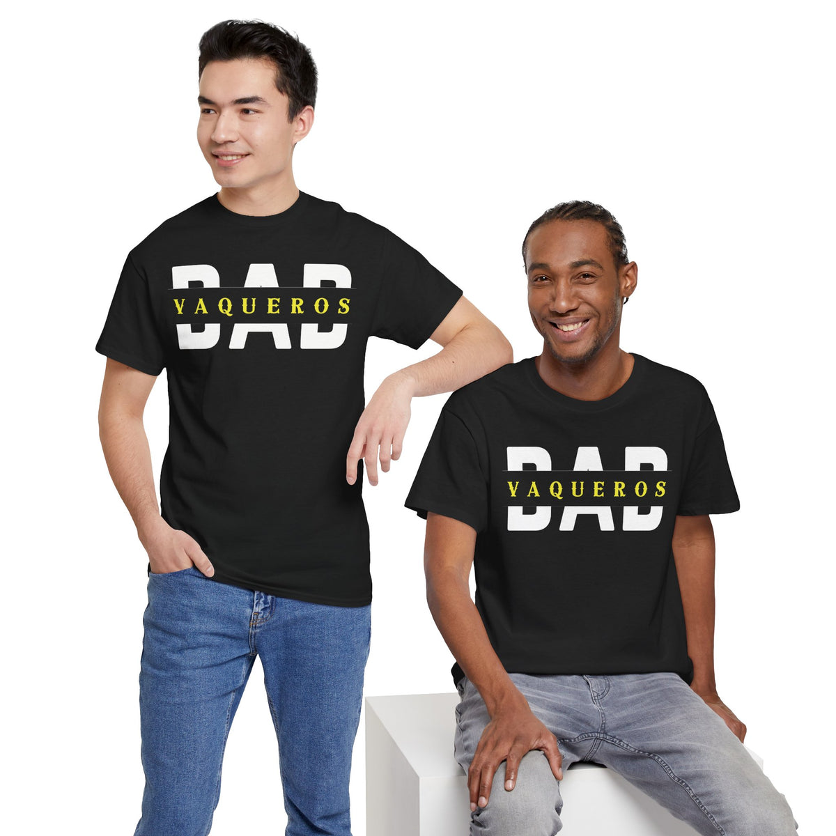 Vaqueros Dad Overlay Cotton Tee