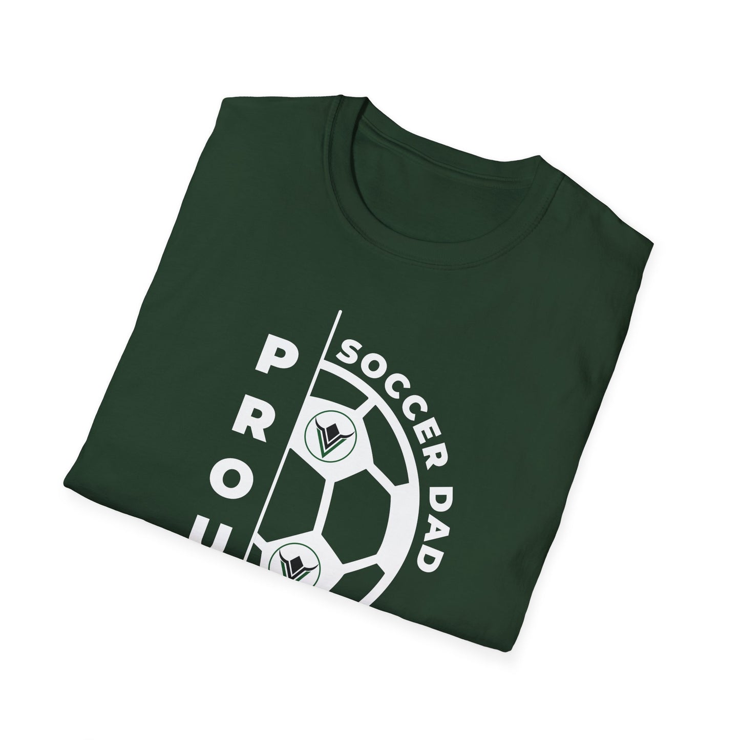 Proud Soccer Dad - Softstyle T-Shirt