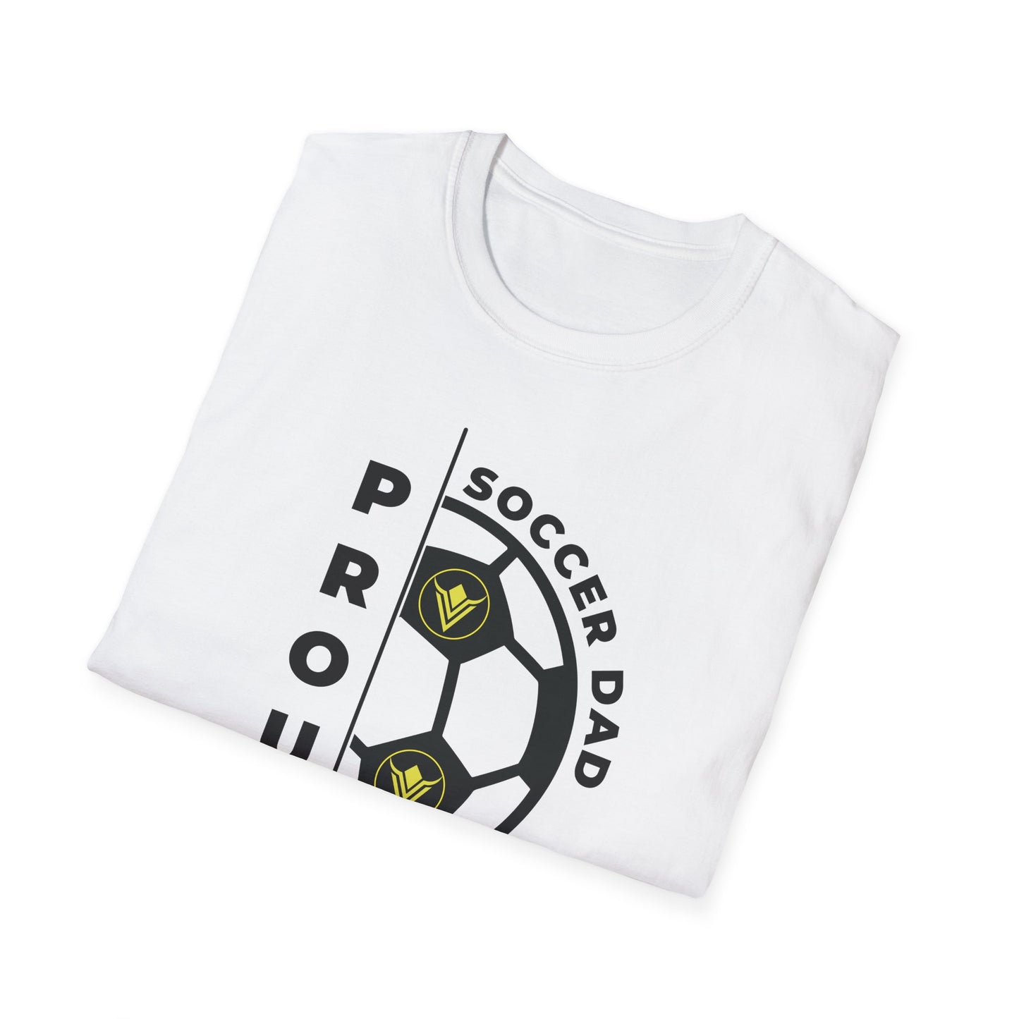 Proud Soccer Dad - Softstyle T-Shirt