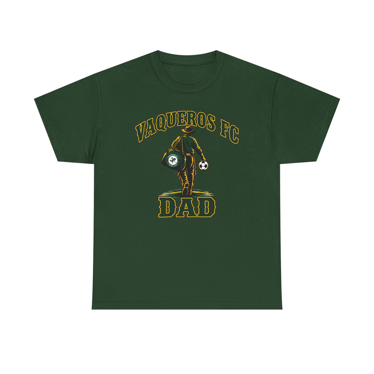 Vaqueros Dad Cotton Tee - Personalized