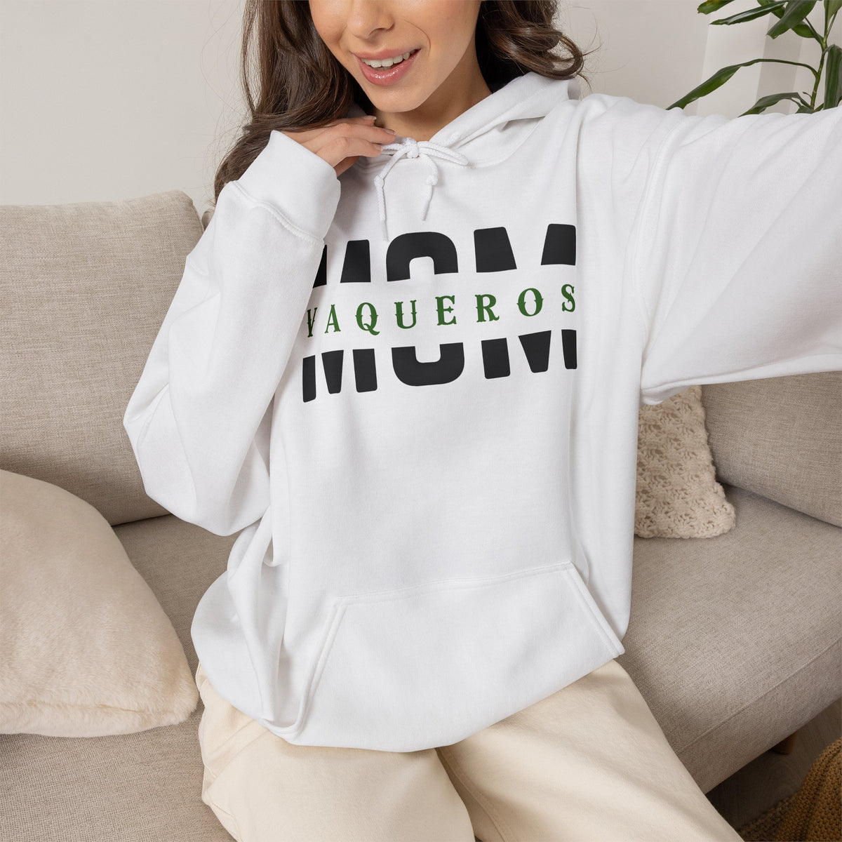 Vaqueros Mom Overlay- Hoodie