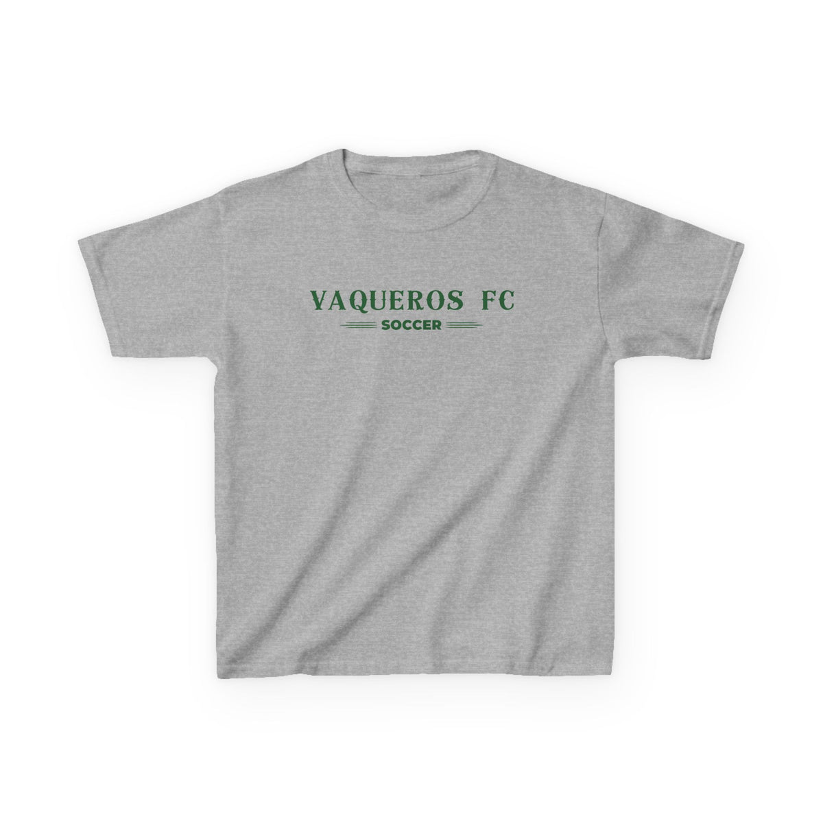 Vaqueros Three Line Youth Cotton Tee