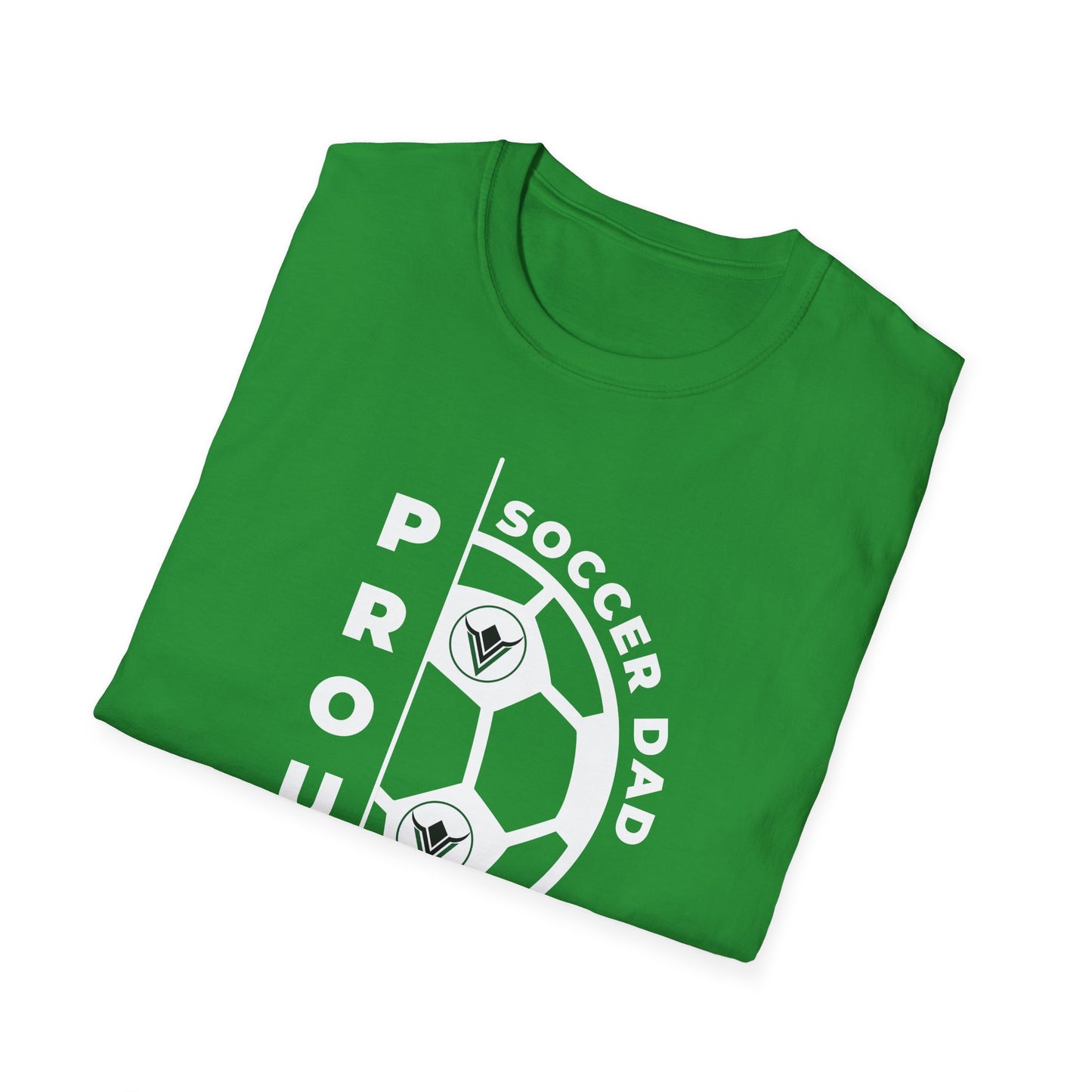 Proud Soccer Dad - Softstyle T-Shirt