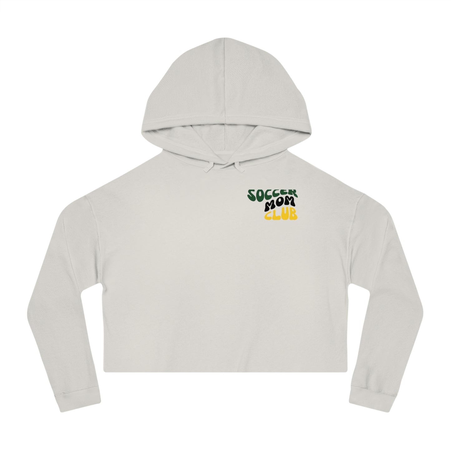 Soccer Icons - Cropped Hooded Sweatshirt