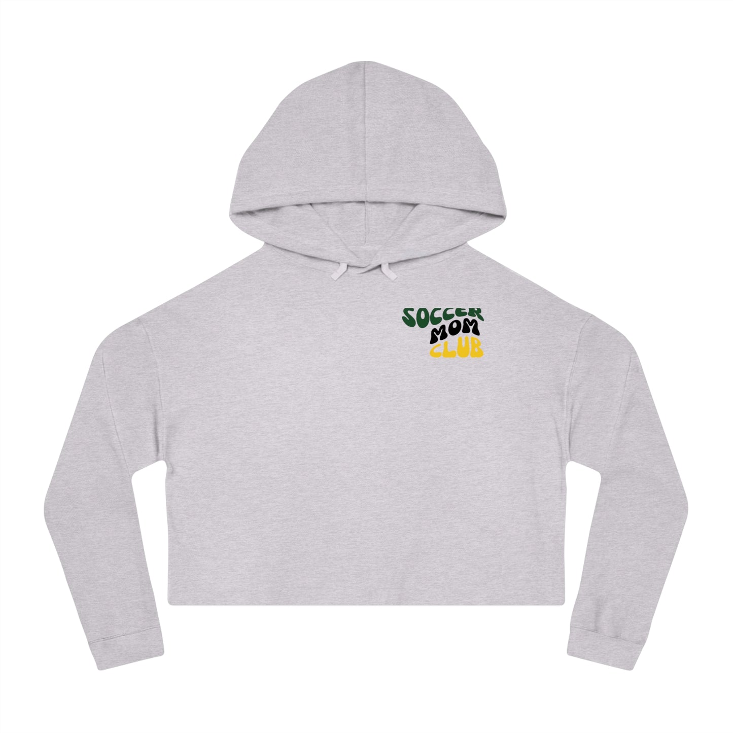 Soccer Icons - Cropped Hooded Sweatshirt