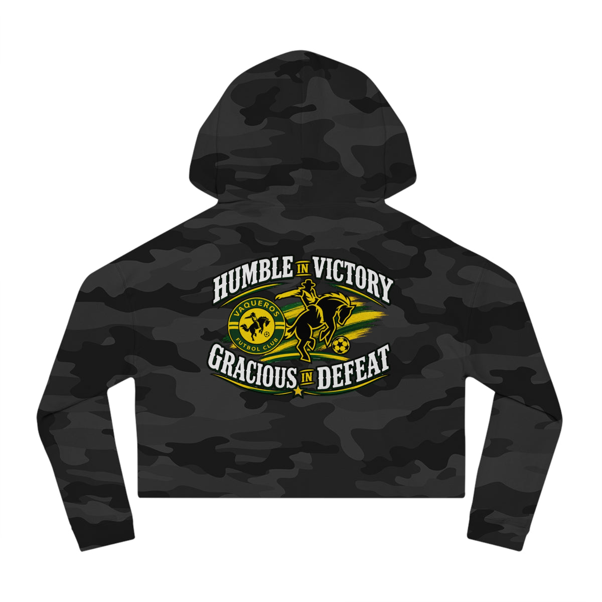 Humble Cropped Hooded Sweatshirt