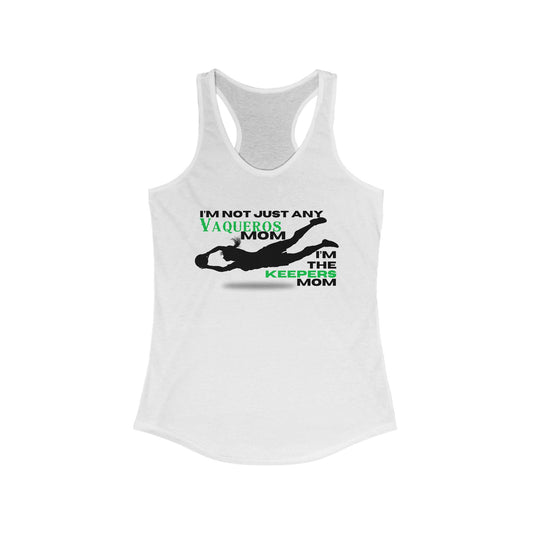 Female Goalkeeper Mom - Racerback Tank