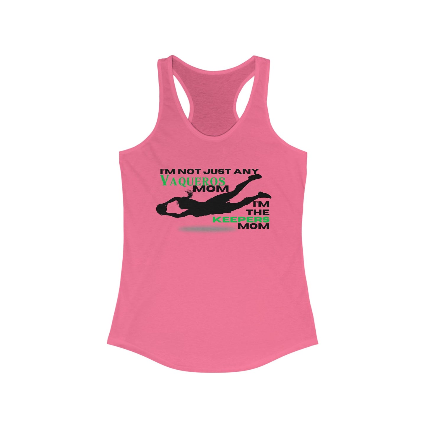 Female Goalkeeper Mom - Racerback Tank