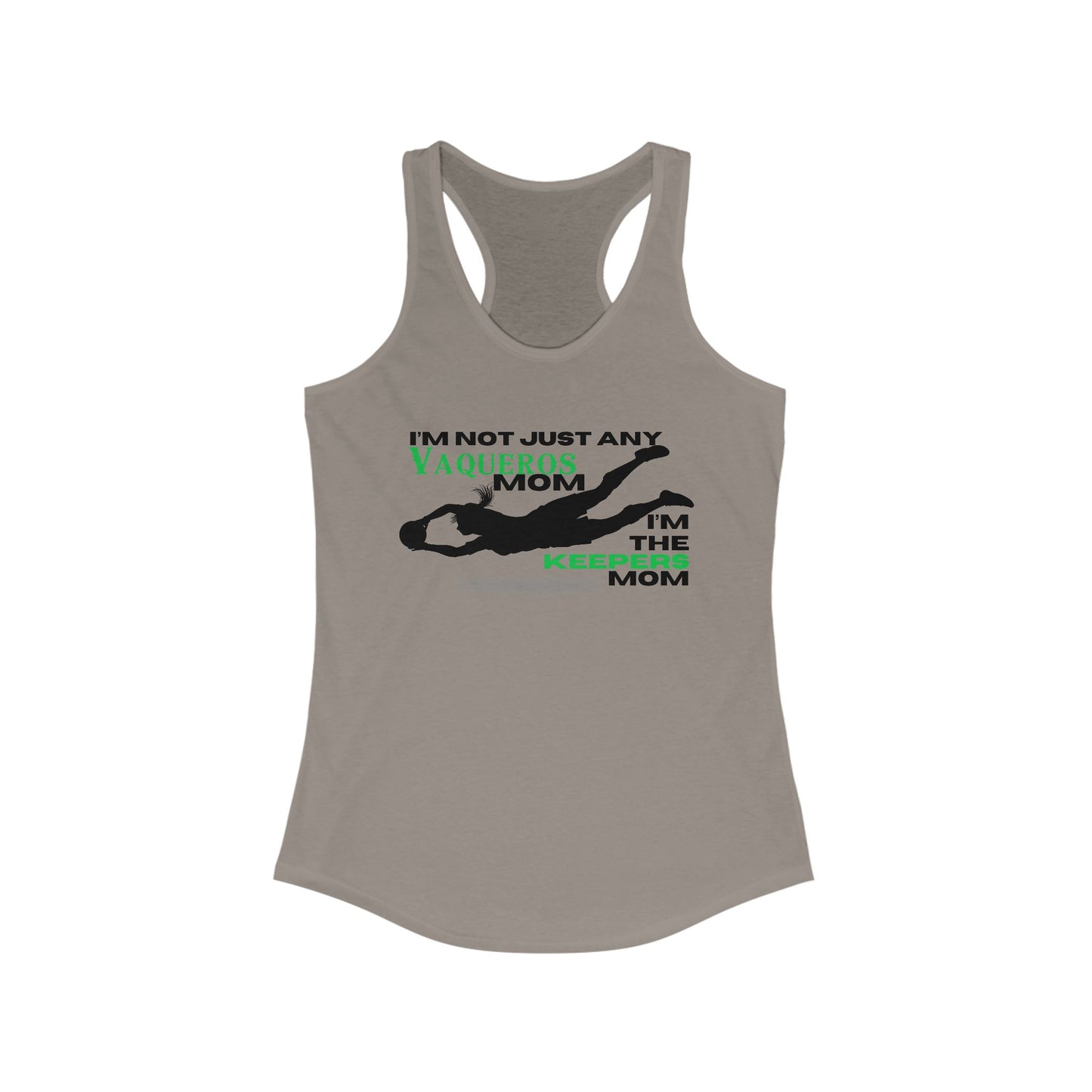 Female Goalkeeper Mom - Racerback Tank