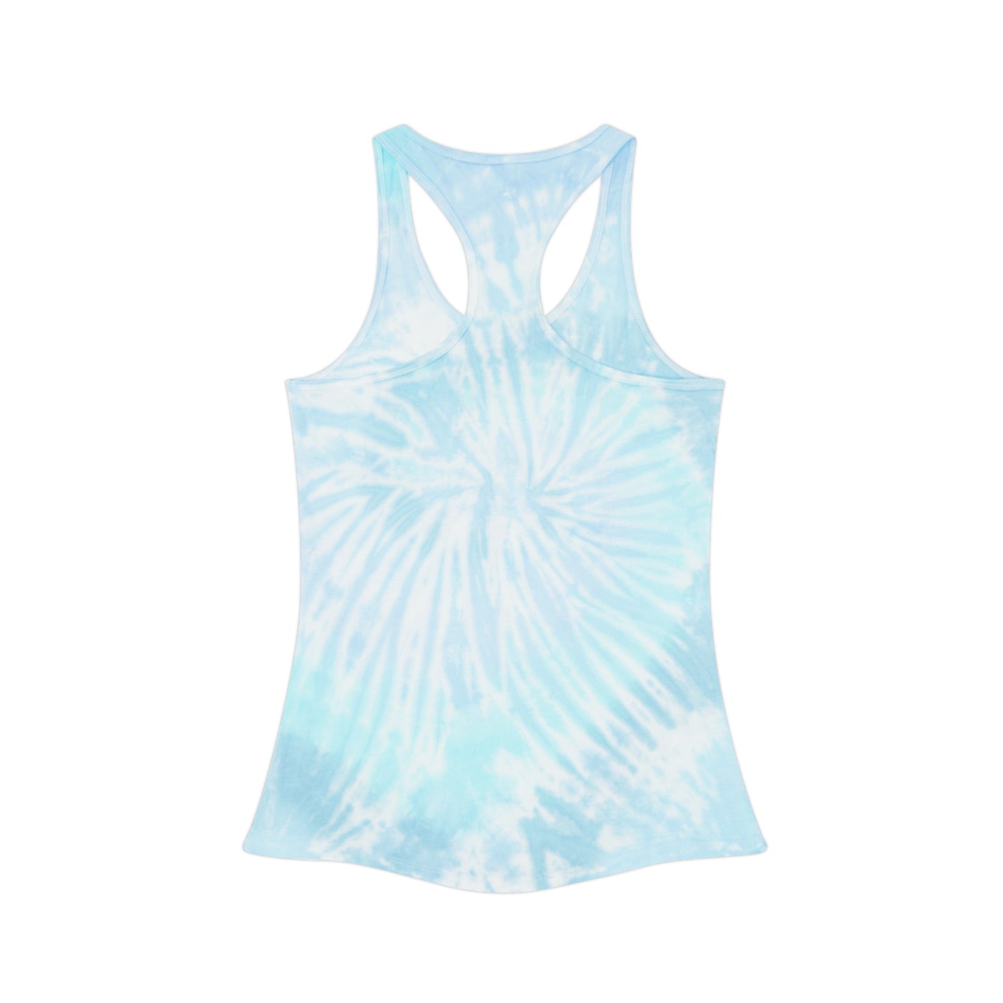 I Can't - Tie Dye Racerback Tank Top