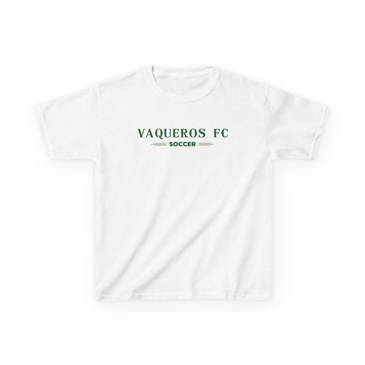 Vaqueros Three Line Youth Cotton Tee