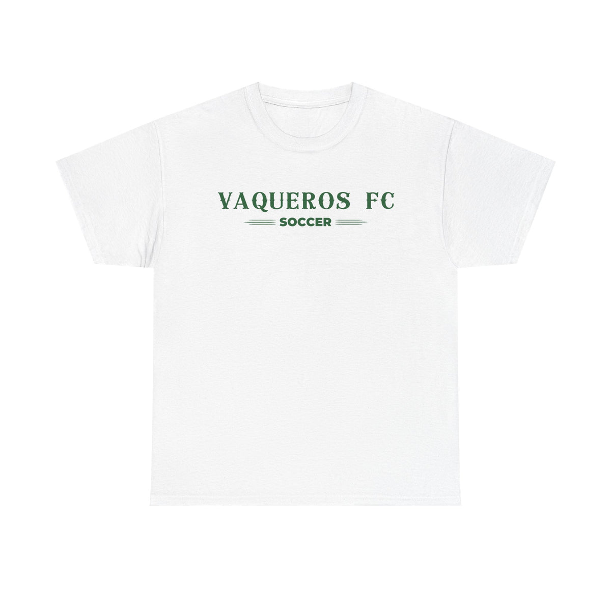 Vaqueros Three Line Cotton Tee - Personalized