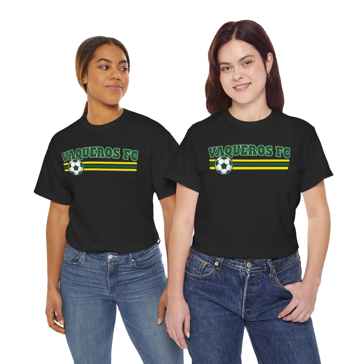 Vaqueros Classic Stripes Cotton Tee - Personalized