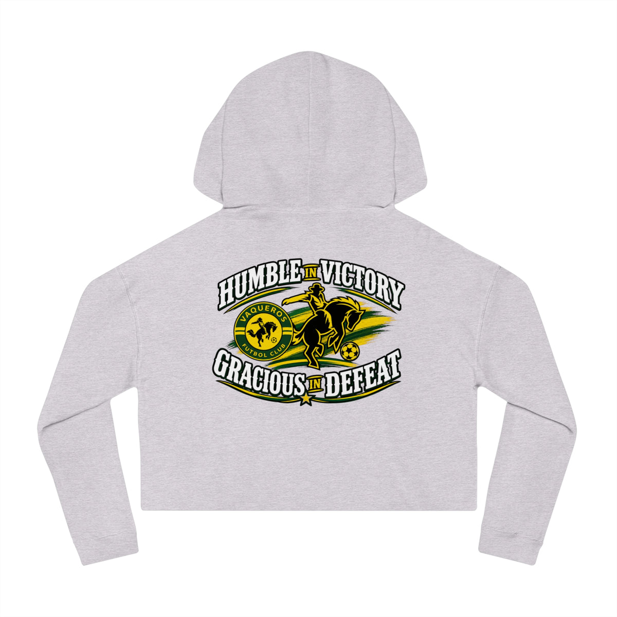 Humble Cropped Hooded Sweatshirt