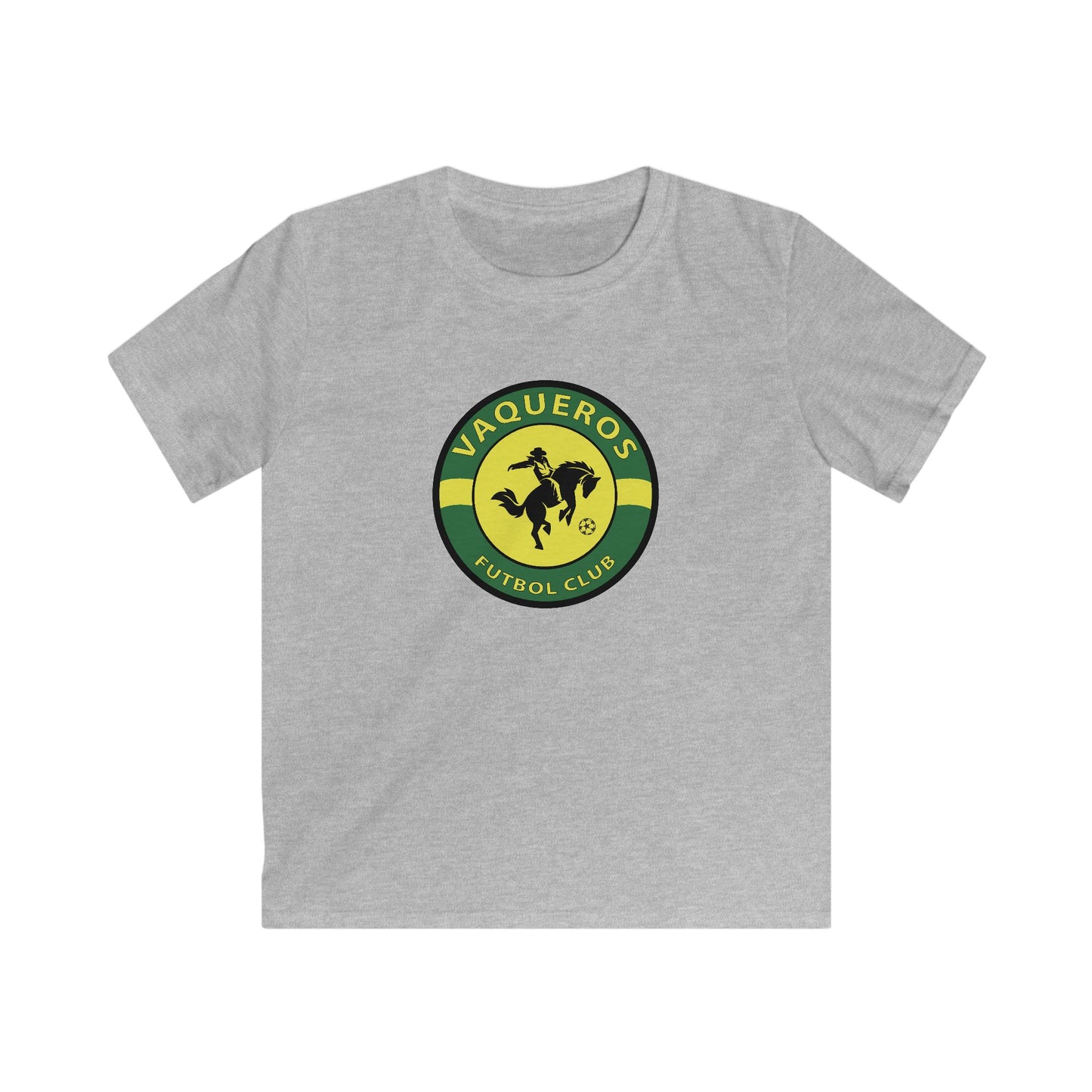 Vaqueros Logo - Softstyle Youth T-Shirt
