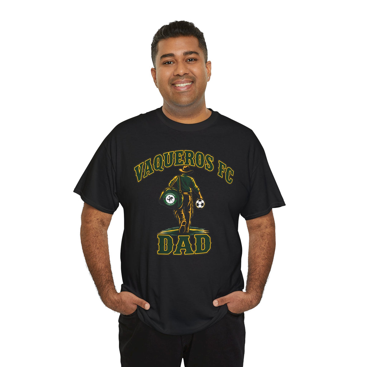 Vaqueros Dad Cotton Tee - Personalized