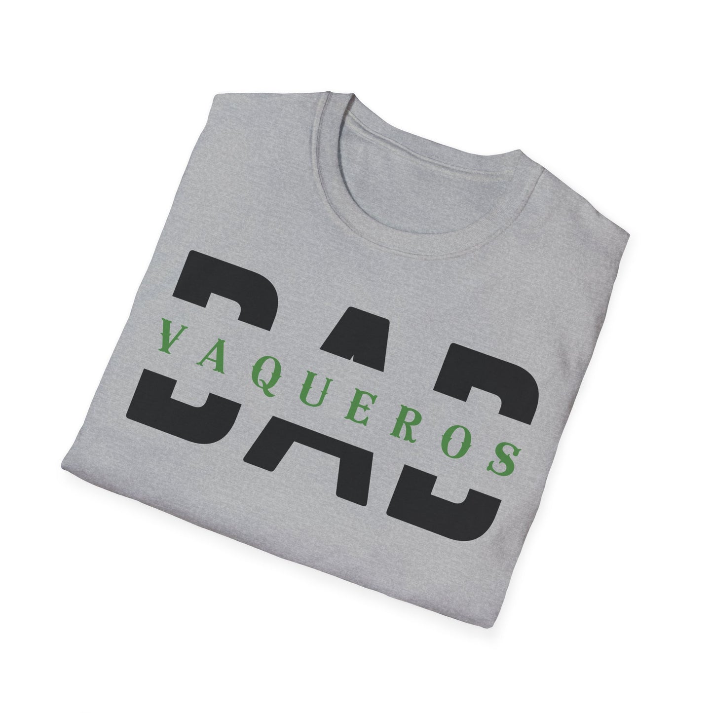 Vaqueros Dad Overlay - Softstyle T-Shirt
