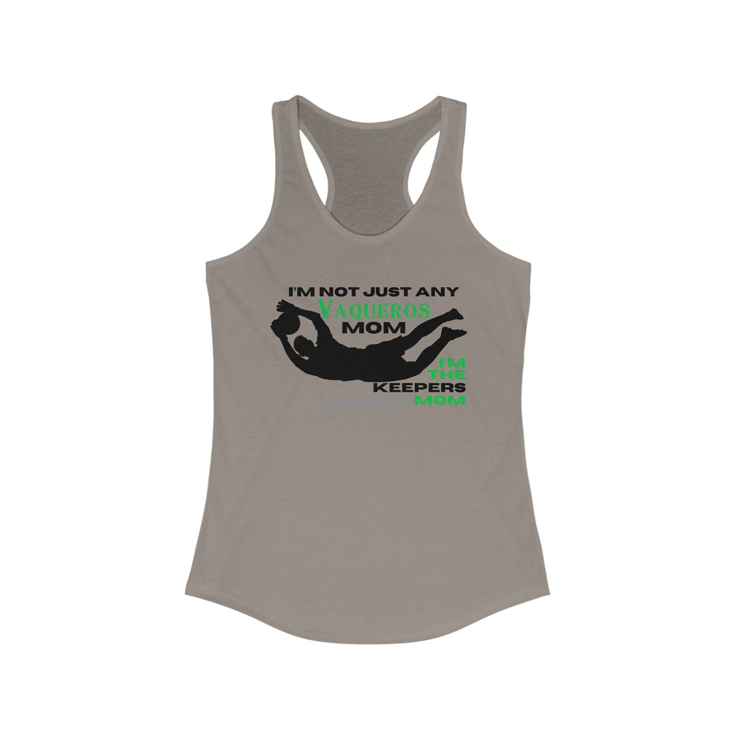 Male Goalkeeper Mom - Racerback Tank