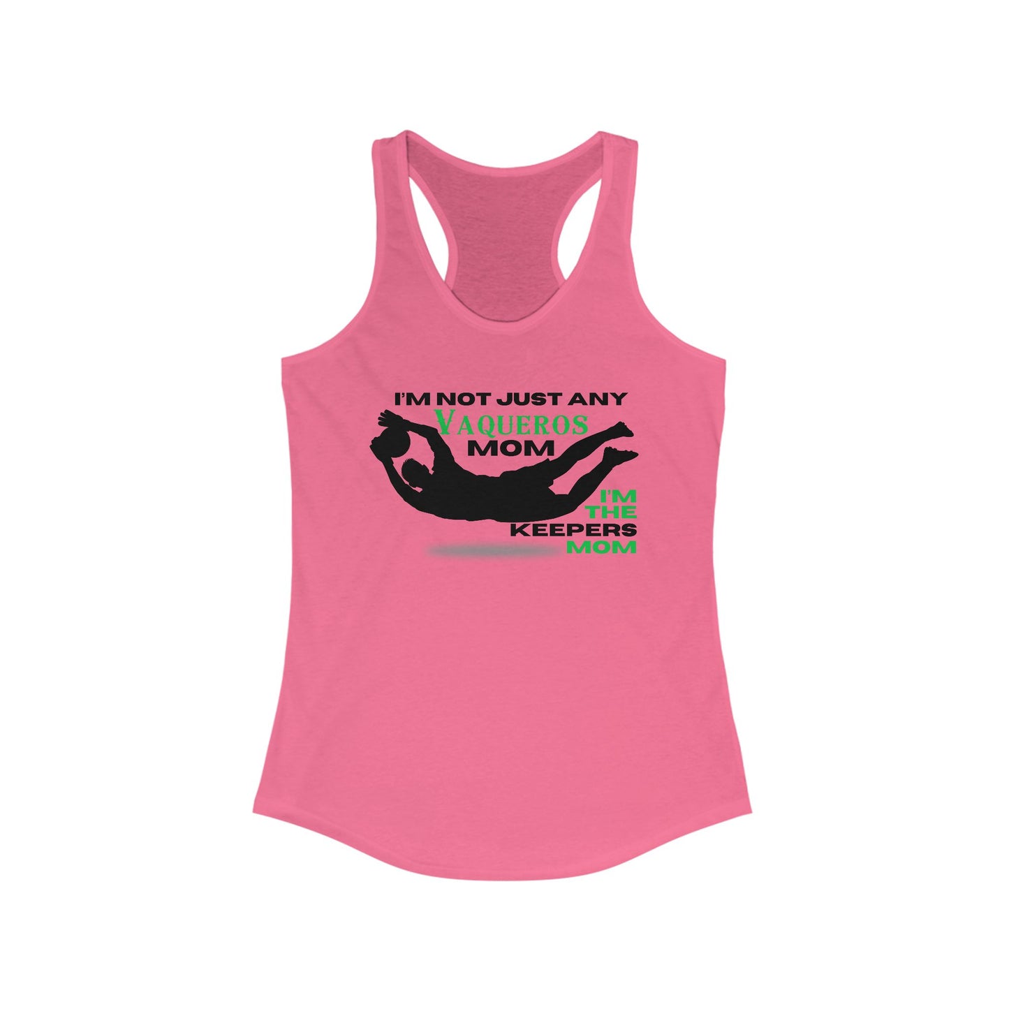 Male Goalkeeper Mom - Racerback Tank