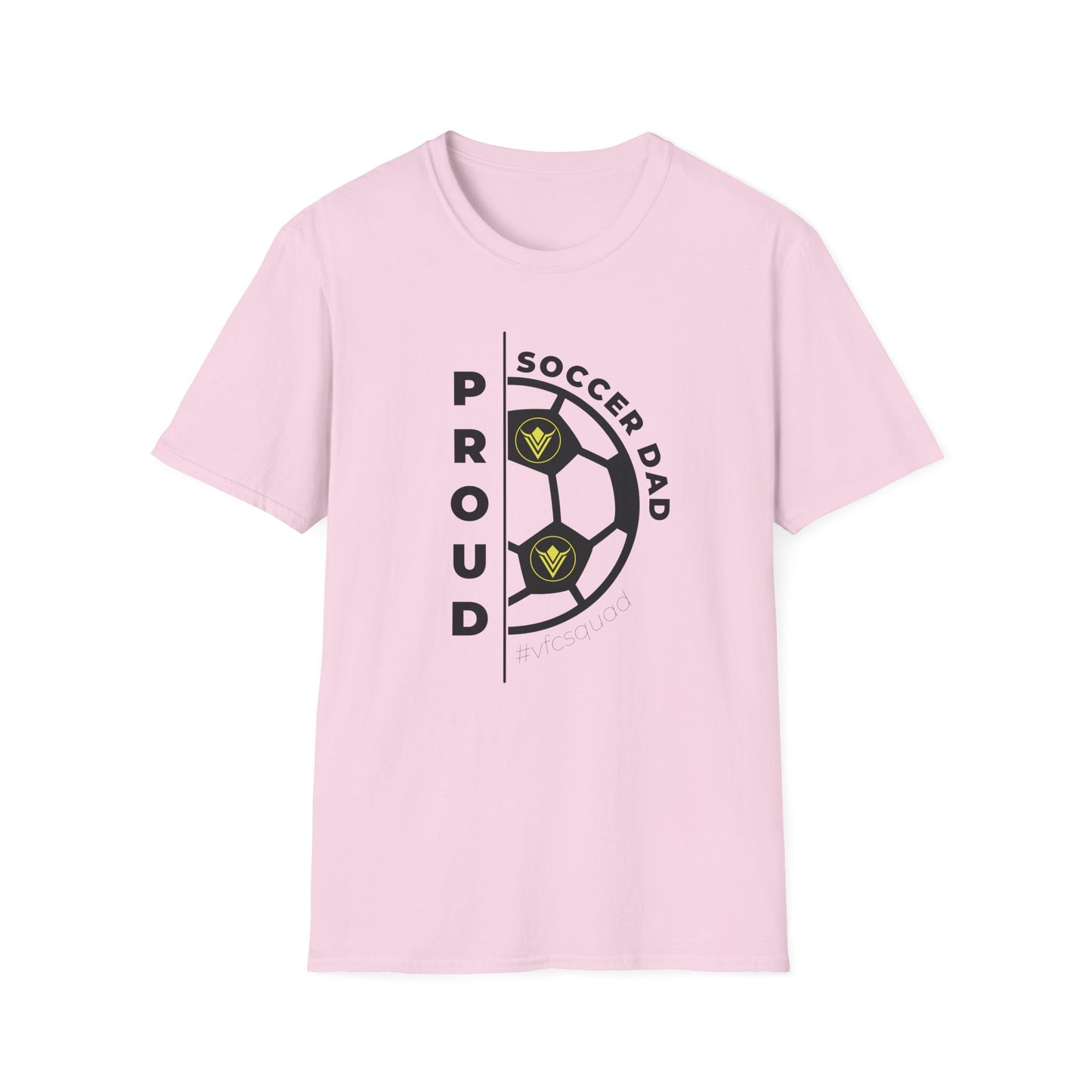 Proud Soccer Dad - Softstyle T-Shirt