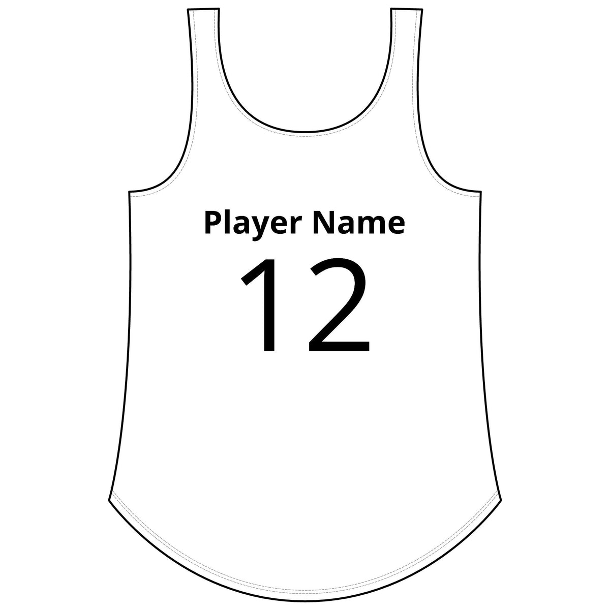 Vaqueros Classic Stripes Women's Tank-Personalized