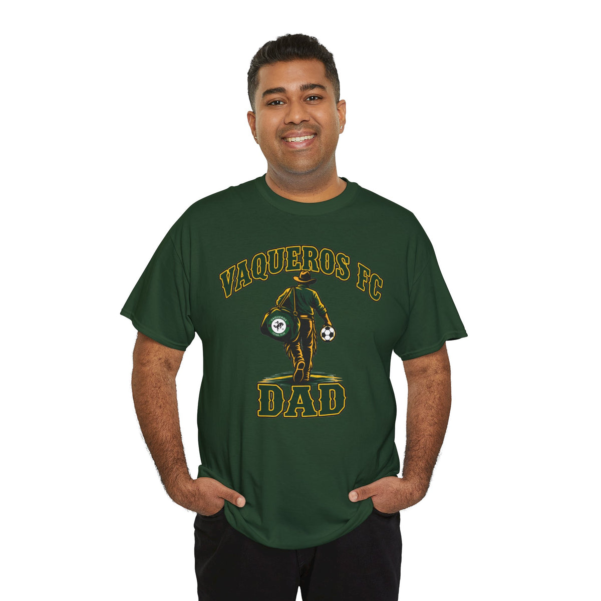Vaqueros Dad Cotton Tee - Personalized