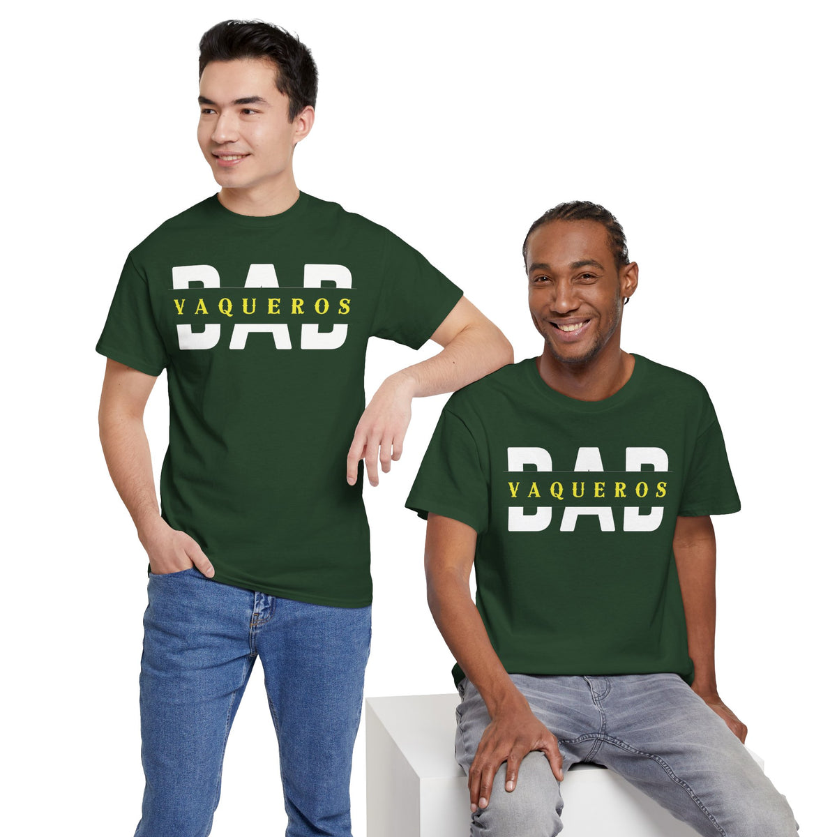 Vaqueros Dad Overlay Cotton Tee