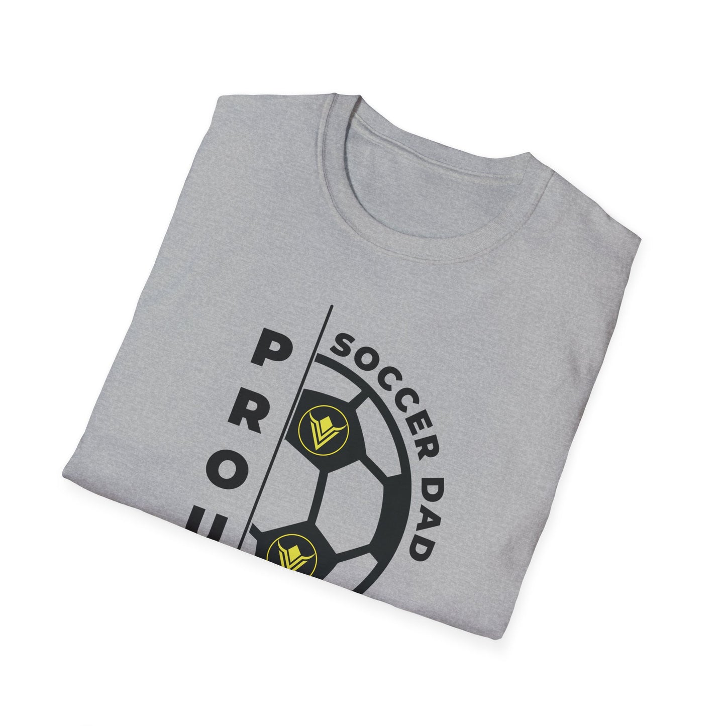 Proud Soccer Dad - Softstyle T-Shirt