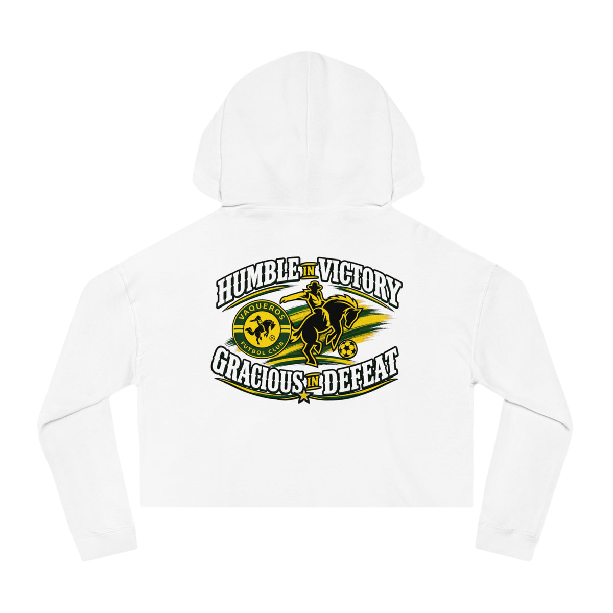 Humble Cropped Hooded Sweatshirt