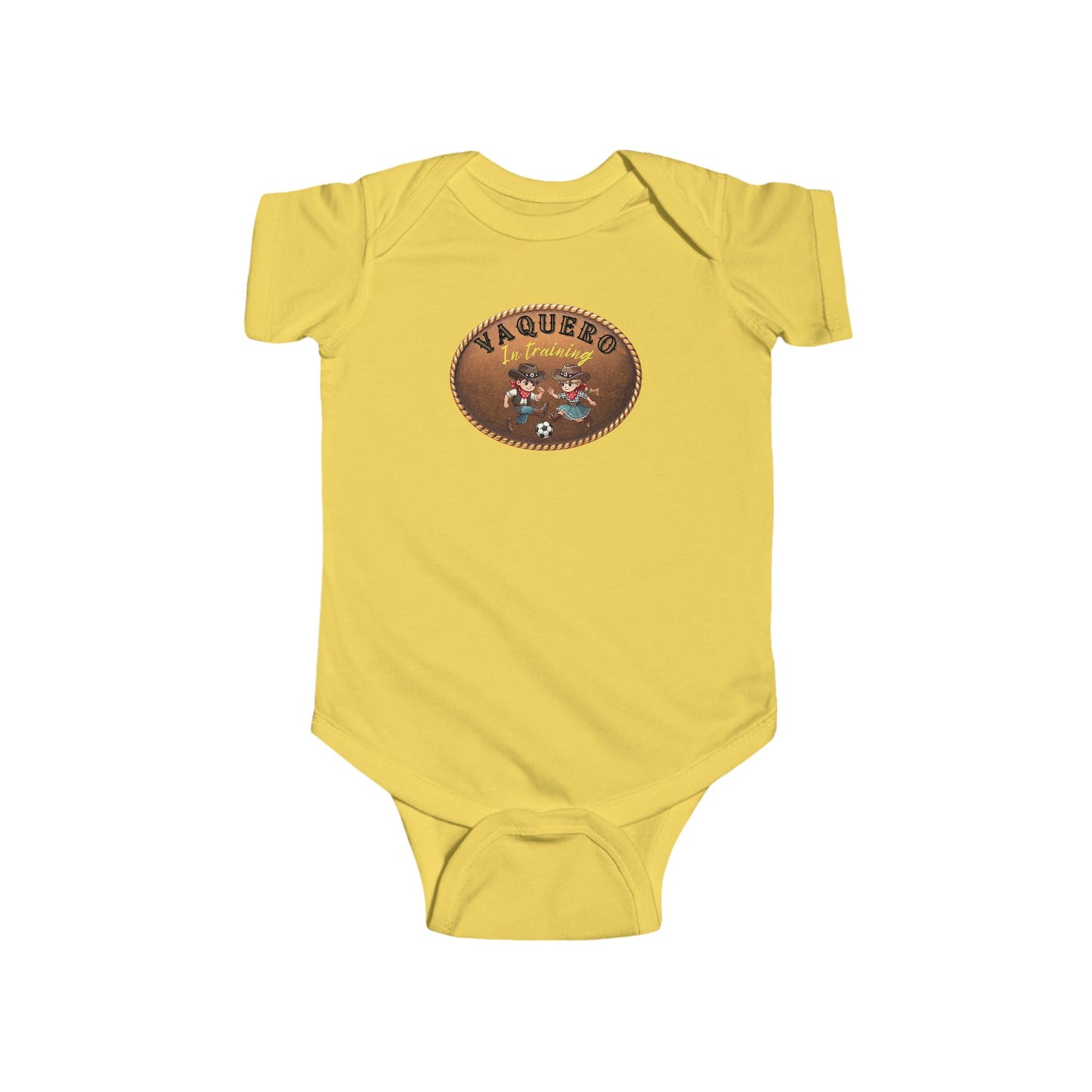 Little Vaqueros Logo - Infant Bodysuit