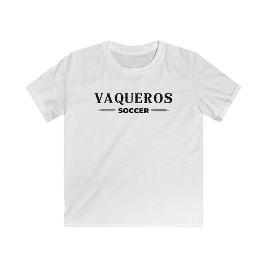Vaqueros Three Lines  - Softstyle Youth T-Shirt