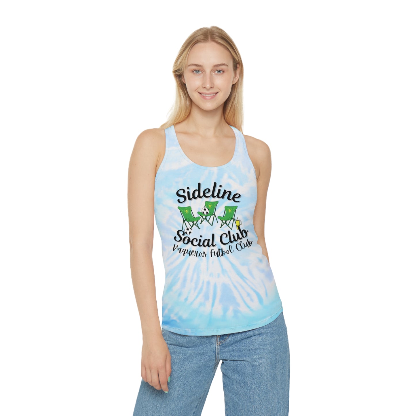 Sideline Social Club - Tie Dye Racerback Tank Top