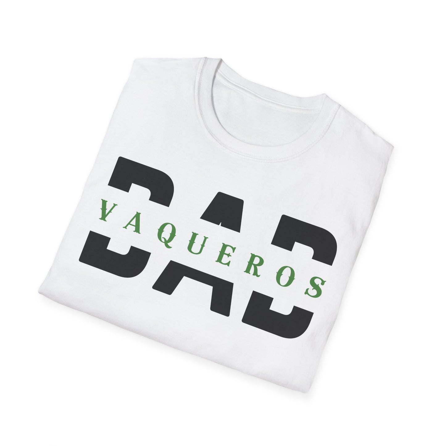 Vaqueros Dad Overlay - Softstyle T-Shirt