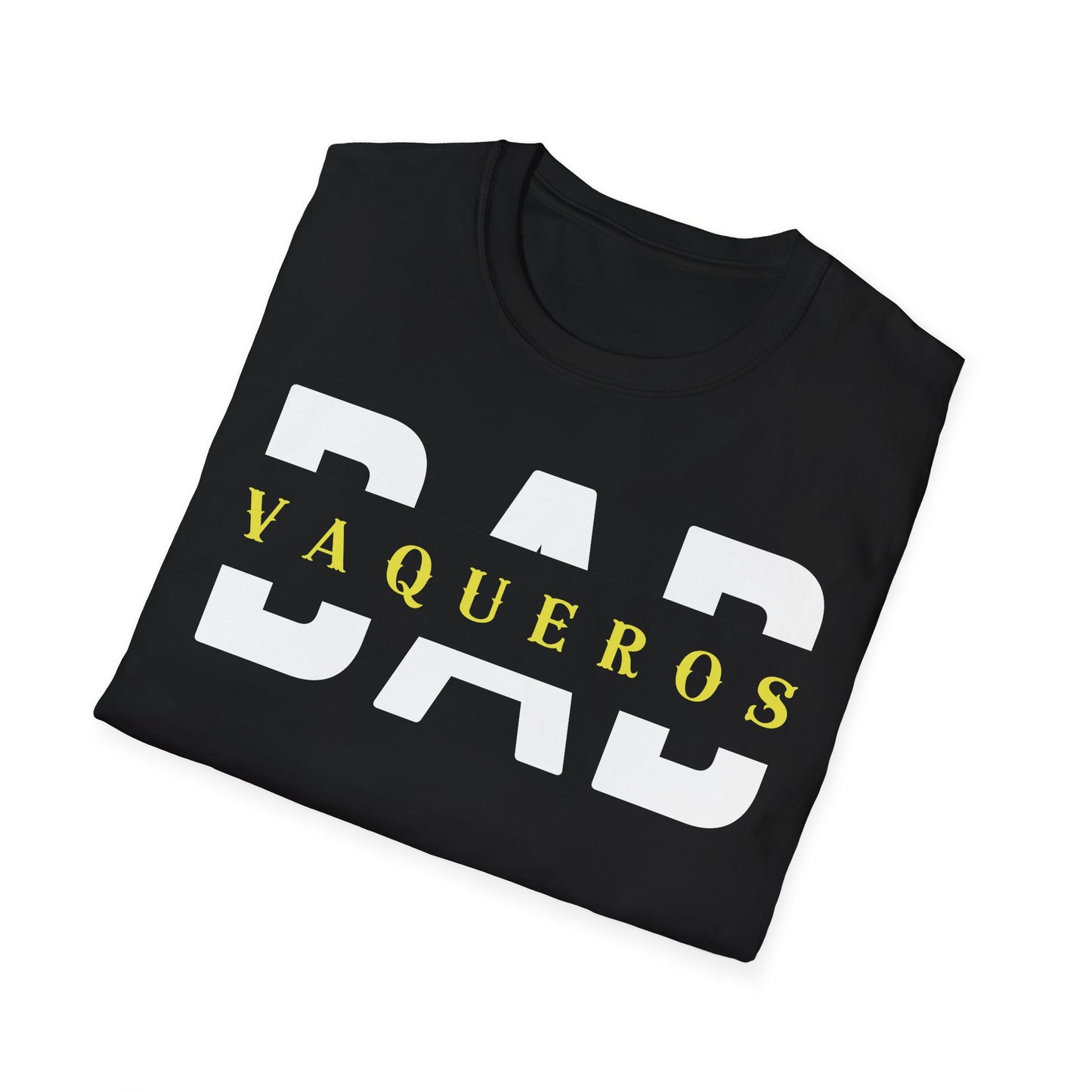 Vaqueros Dad Overlay - Softstyle T-Shirt