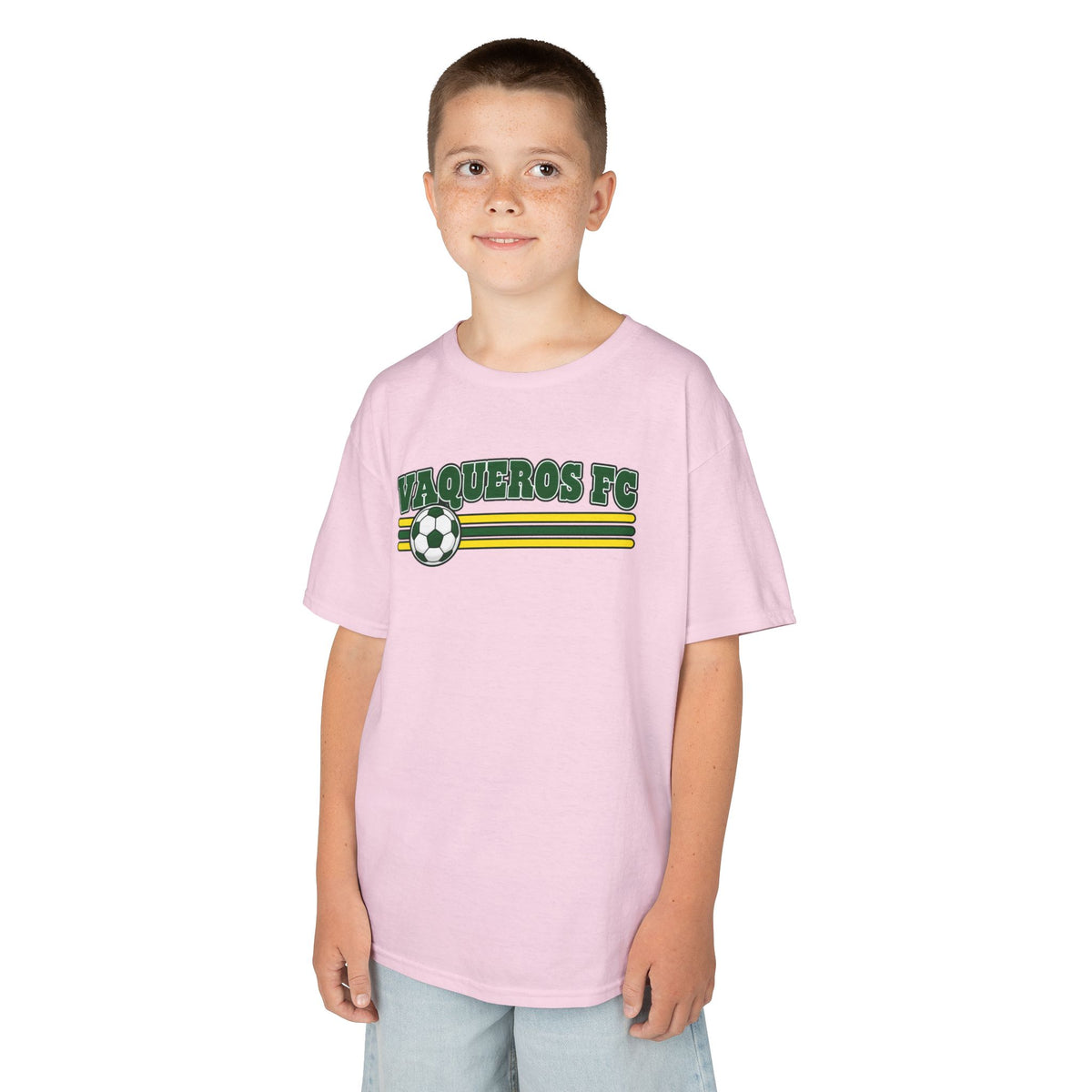 Vaqueros Classic Stripes Youth Cotton Tee
