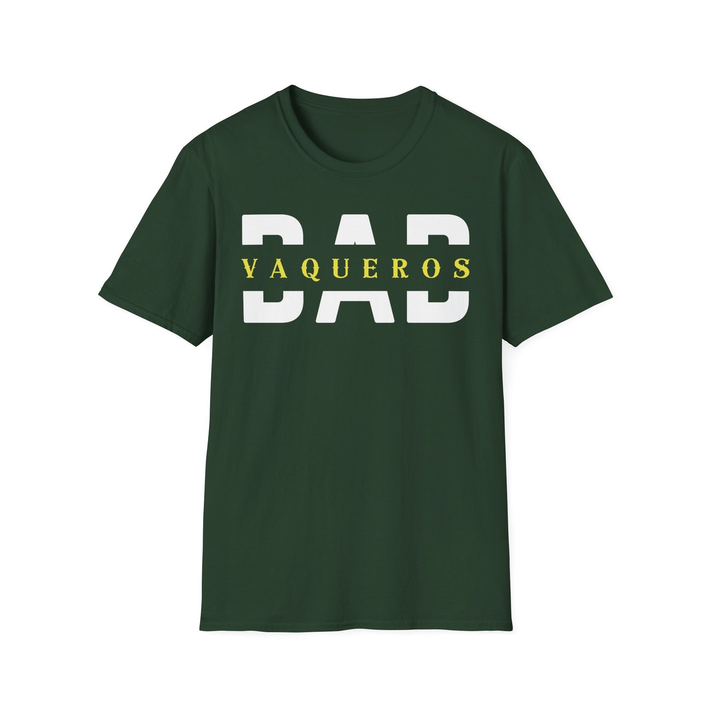 Vaqueros Dad Overlay - Softstyle T-Shirt