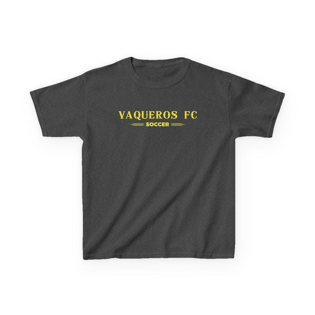 Vaqueros Three Line Youth Cotton Tee
